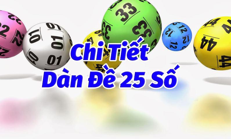 Những lưu ý khi chơi dàn đề 25 con nuôi khung 5 ngày
